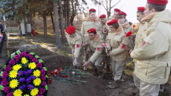 В Погарском районе перезахоронили останки 6 красноармейцев
