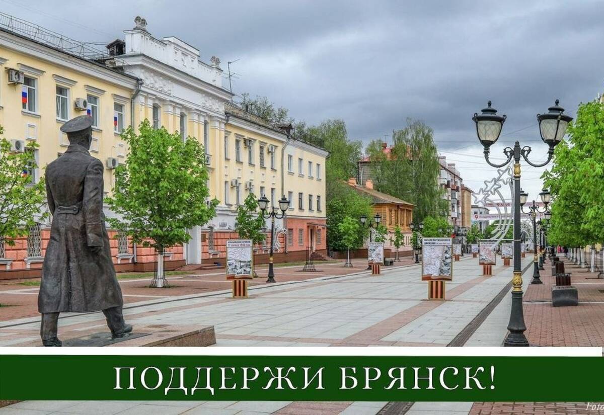  Брянцев просят поддержать областной центр в конкурсе «Город России-2023»