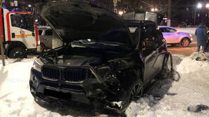 В Брянске на улице Харьковской произошло ДТП с BMW