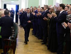 Богомаз в день инаугурации поздравил Хинштейна с вступлением в должность губернатора