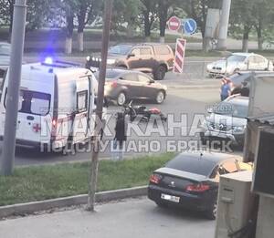 В Брянске на проспекте Московском разбился мотоциклист