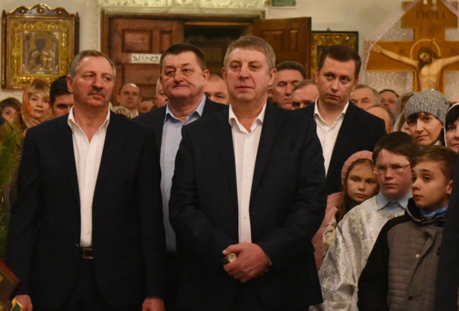 Губернатор Брянской области Богомаз отпраздновал Рождество в Клинцах