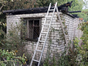 «Юпитер» в огне: в Брянске сгорела дача, есть пострадавший