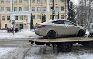 За парковку на «зебре» у школы в Брянске водитель лишился автомобиля