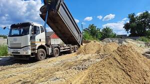  Комаричский район Брянской области готовится к зиме: заготовка песка для борьбы с гололедом