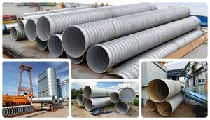 Надёжные двустенные гофрированные ПНД трубы: преимущества и сфера применения