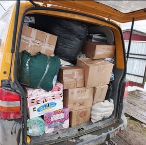 Добровольцы Клетнянского района отправили очередную партию помощи военнослужащим