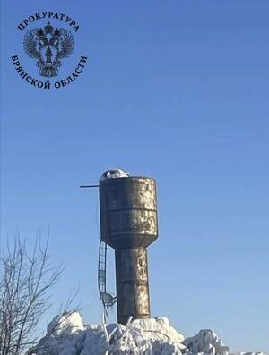 В Брянской области после жалобы в соцсетях отремонтировали водонапорную башню