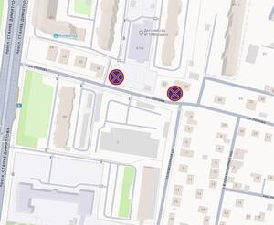 В Советском районе Брянска на улице Попова запретили парковку