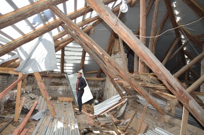 В злынковской школе отремонтируют дырявую крышу